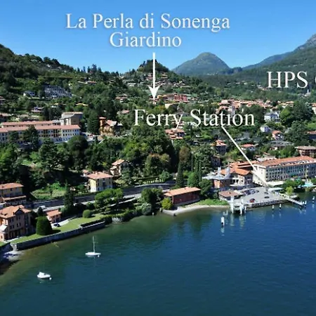 La Perla Di Sonenga - Giardino Apartmán